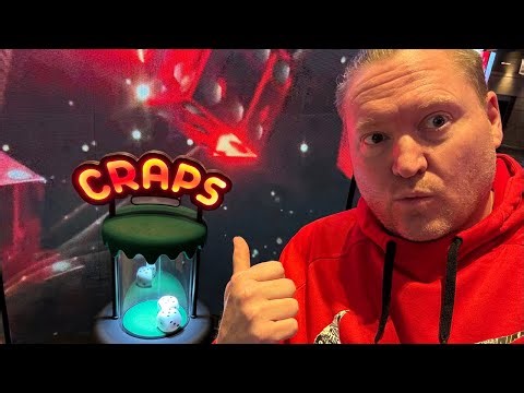 Live Bubble Craps From The M Casino #casino