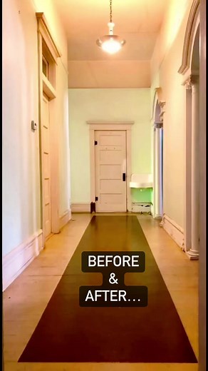 Before & After 1912 Servants Hall. #oldhouse #oldhouselove #architecture #house #photography #oldhouses #abandoned #home #renovation #old #nature #oldhousecharm #vintage #architecturephotography #historicpreservation #travel #oldhome #history #oldbuilding #houses #interiordesign #photooftheday #interior #restoration #historic #preservation #victorianhouse #servant #hallway #dvfpreservationnation | Preservation Nation - Dustin Van Fleet