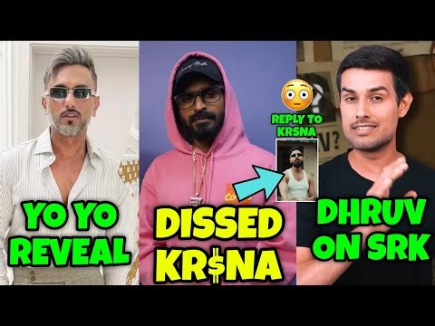 EMIWAY AGAIN DISS KRSNA 😱 YO YO REVEAL MV DATE | DHRUV RATHEE REPO ON SHAHRUKH KHAN