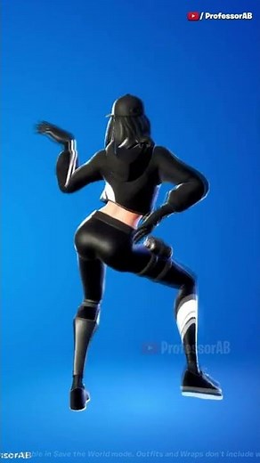 Fortnite Get Gone Icon Series Emote With Shadow Ruby Skin TikTok Dance By Nia Jones