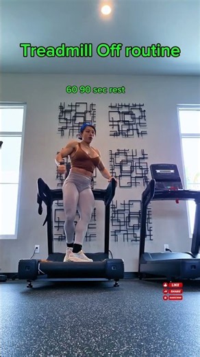Motor Off Treadmill Push: Lower Body Strength + HIIT. Shreddedgains.com