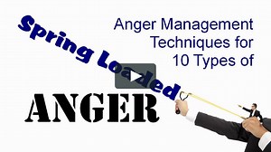 Anger Management Techniques for 10 Types of Spring Loaded Anger