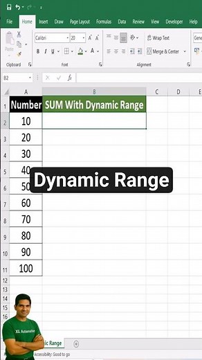 Dynamic Range in Excel #excel #microsoftexcel #excelforbeginners #exceltutorial #spreadsheetmagic