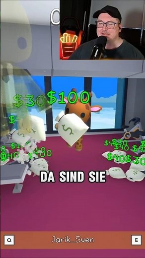TOO MUCH MONEY IN WOBBLY LIFE HIDE AND SEEK! 😱🤫 #shorts #gaming #fyp