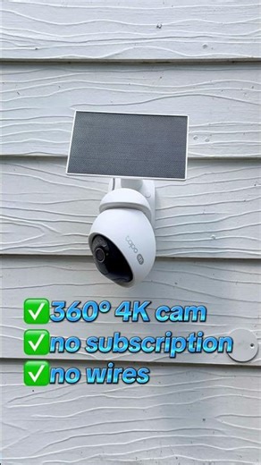 This wireless camera has it all! #smarthome #security