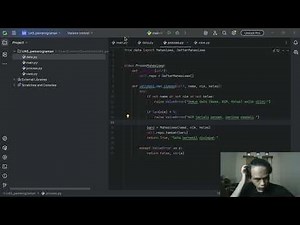 Proses pengerjaan pemerograman python dengan konsep modular dan OOP