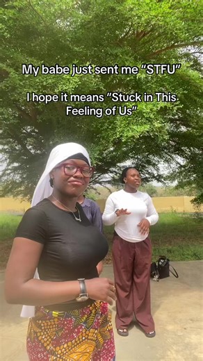 My babe and romantic messages ☺️ #thetrio #friends #100kviews #viral #fyp