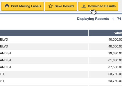 TaxNetPRO - Real estate research and marketing tools