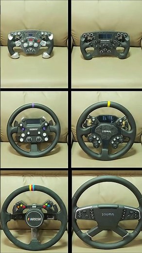 Tamaños de volantes de simracing, ¿cuál es tu favorito? #shorts