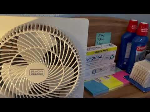 10” Black and Decker Box Fan