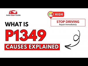 What is P1349 : Engine Error Code Causes Explained