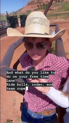 Obviously, Lane was thrilled to be interviewed