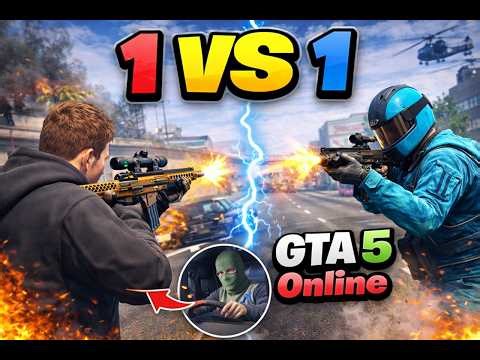 Epic 1v1 Showdown in GTA 5 Online 💥 Only One Survives! | @manish.abohar