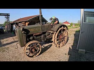 Starting an old 2 cylinder hot bulb tractor engine with liquefied petroleum gas - Part 2 of 2