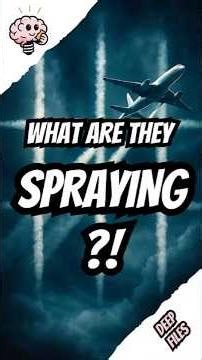 What Are They Spraying? ✈️ Chemtrails Explained | Deep Files #shorts