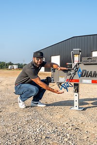 Check out our new coiled safety cables! 😎 Say goodbye to twisting up your safety chains and say hello to the ease of hooking up no matter the distance from the coupler to your truck. 😉 #newnew #diamondc #safety #dowork | Diamond C Trailers