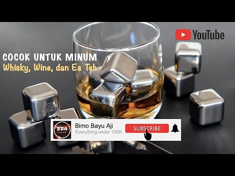 ES BATU ANTI CAIR | Reusable Stainless Ice Cube