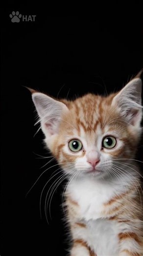 Can You Handle This Kitten’s Eye Contact? 👀🐾