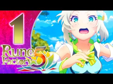 Rune Factory 5 Walkthrough Part 1 (Switch) No Commentary - English