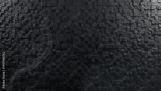 Brick wall background with smoke, Scratch And Dust Screen old film grain texture overlay 4k