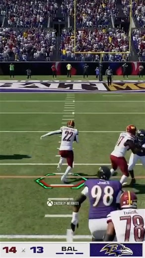 Bill’s Walk in Score #youtubeshorts #madden26 #gaming