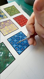 Day 44 of Medieval Manuscript Studies! ❤️💙✨#arthistory