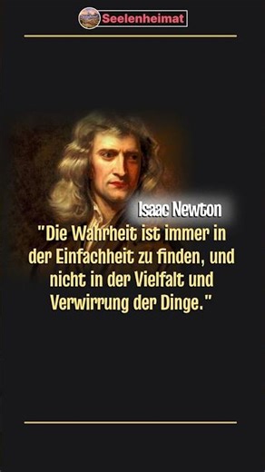 Die Kraft der Einfachheit: Isaac Newton