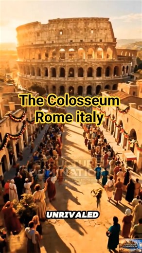 “How the Colosseum Was Built | Ancient Rome’s Mega Arena” #rome #colosseum #engineering #shorts