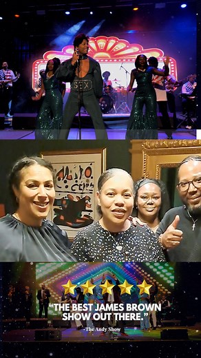 The Godfather Returns! 🔥@thehawthcrawley 📅 26th February | The Hawth, Crawley Experience the ultimate James Brown tribute — the soul, the funk, the energy, live on stage! 🎤✨ 🎟️ Tickets are going fast — grab yours now! | The Godfather Returns