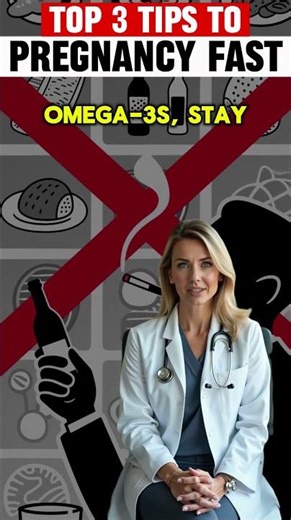 TOP 3 TIPS TO CONCEIVE PREGNANCY FAST #pregnancytips #youtubeshorts #viral