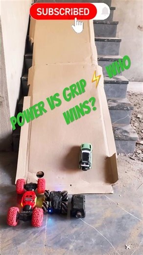 RC Cars Ultimate Ramp Race Challenge 🔥 Power vs Speed Test #shorts