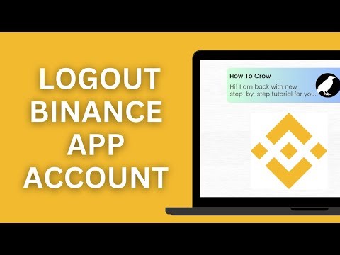 How to Logout Binance App Account