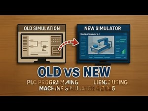 PLC Programming challenge using Machine Simulator v4 2 in 2025