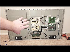 Vizio M70-C3 70" TV Won't Turn On and Power Light Blinking Fixed