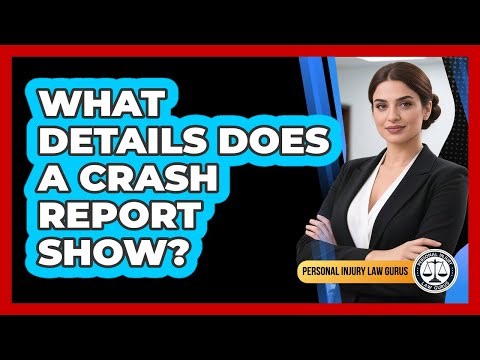 What Details Does A Crash Report Show?
