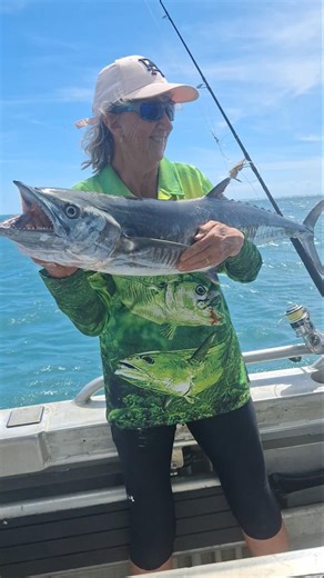 Our First Big Spanish Mackerel of the Season… What a Beast! #fishing