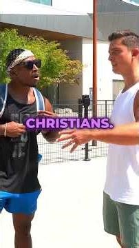 I Shared Jesus with a Jacked Stranger #shorts