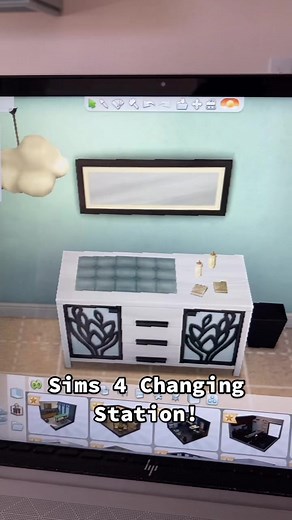 Sims 4 Baby Changing Station Tutorial