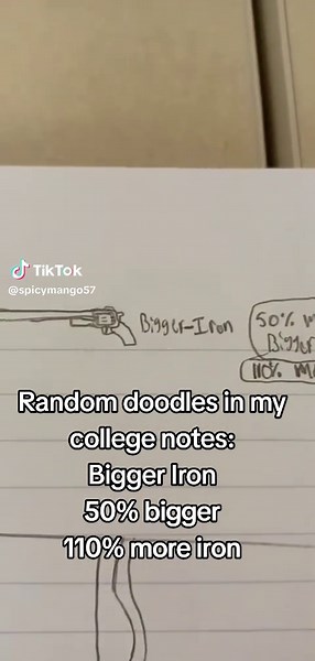 Idek what if be doodling in my compsci class. it was 3.5 hours long so I have more random doodles #spicymango57 #notes #doodles #showerthoughts #bigiron