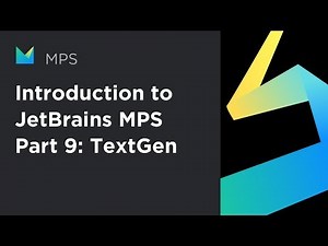 Introduction to JetBrains MPS, part 9: TextGen