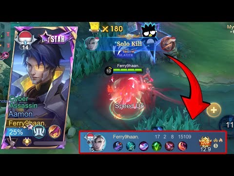 GAME BERAT!! AAMON GAMPANG BANGET SOLO KILL! GINI CARANYA! TOP GLOBAL AAMON