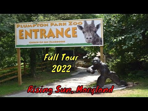 Plumpton Park Zoo Full Tour - Rising Sun, Maryland