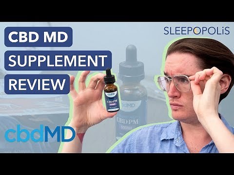 cbdMD Sleep Aid Review - My Experience with the PM Tincture