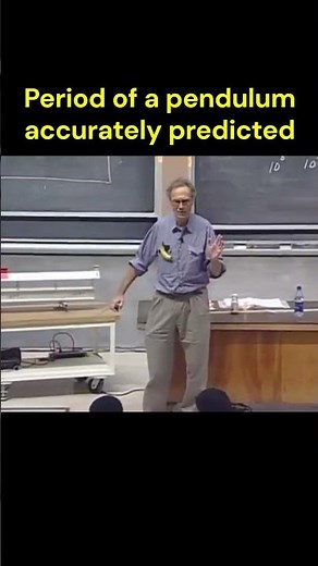 Incredible pendulum period prediction
