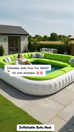 Inflatable Sofa Pool: Limited Stock Available Now!