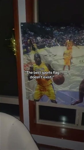 Get your Kobe and Shaq Flag now! 🏀 #nba #kobe #shaq #basketball #flag #flags #decor #wallart
