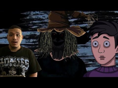 Reacting To Halloween Scary Animated Stories 😱🎃