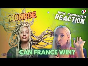 REACTION - Monroe "Regarde" | Official Music Video | France | EUROVISION 2026