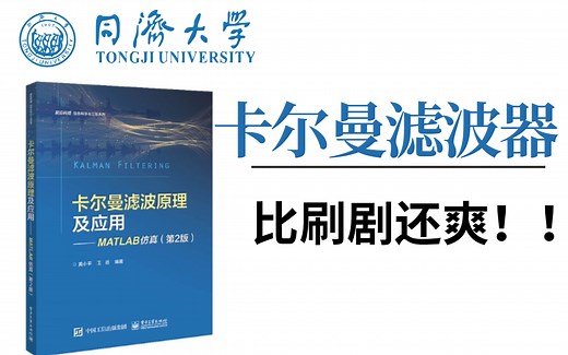 【从放弃到精通】B站讲的最好的卡尔曼滤波器-目标追踪课程，目标追踪—计算机博士精讲卡尔曼滤波算法教程，从理论到实战，不再走弯路！（matlab/卡尔曼滤波原理)