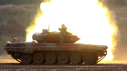 Russia turns Cold War tanks into rolling bombs, a dangerous new tactic emerges